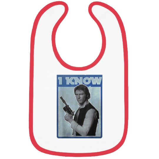 Star Warss Han Solo Iconic Unscripted I Know Disneyss+ Bibs