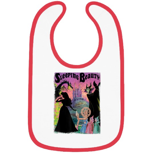 Disneyss Sleeping Beauty Aurora Maleficent Poster Bibs