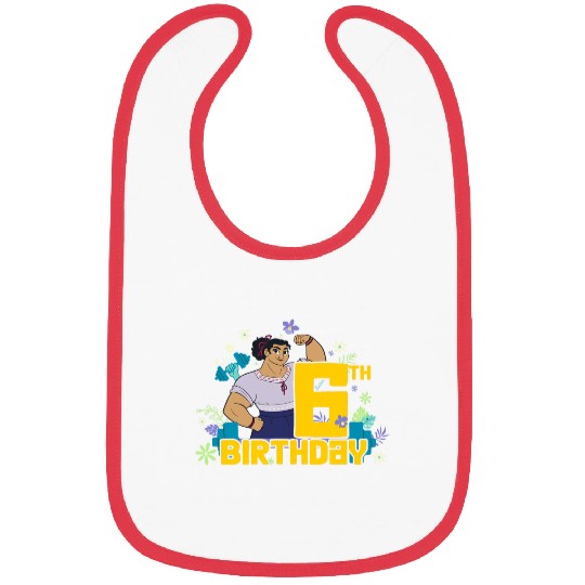 Disney Encanto Luisa 6th Birthday Flex Bibs