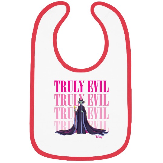 Disney Villains - Maleficent Truly Evil Stacked Bibs
