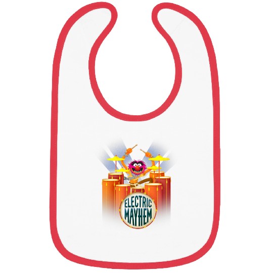 Disney The Muppets Electric Mayhem Animal Rockin' Drummer Bibs