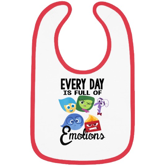 Disneyss Pixars Inside Out Every Day Is Full Of Emotions Group Bibs