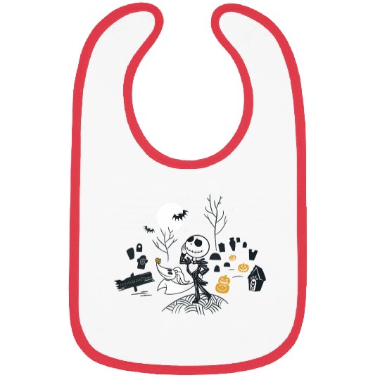 Disneyss The Nightmare Before Christmas Halloween Town Entry Bibs