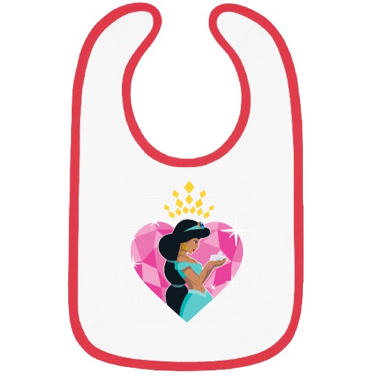Disney Princess - Jasmine Heart Bibs