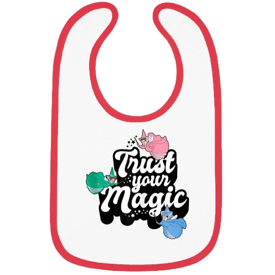 Disneyss Sleeping Beauty Vintages Trust Your Magic Fairies Bibs