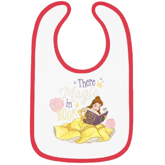 Disneyss Beauty And The Beast Belle There Is Magic In A Book Bibs