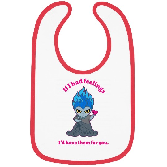 Disney Villains Hades If I Had Feelings Bibs
