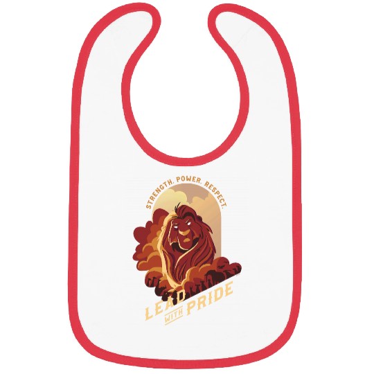 Disney The Lion King 30th Anniversary Mufasa Lead with Pride Bibs
