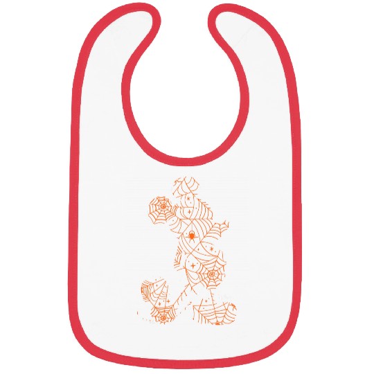 Disney - Mickey Silhouette Spider Web Bibs