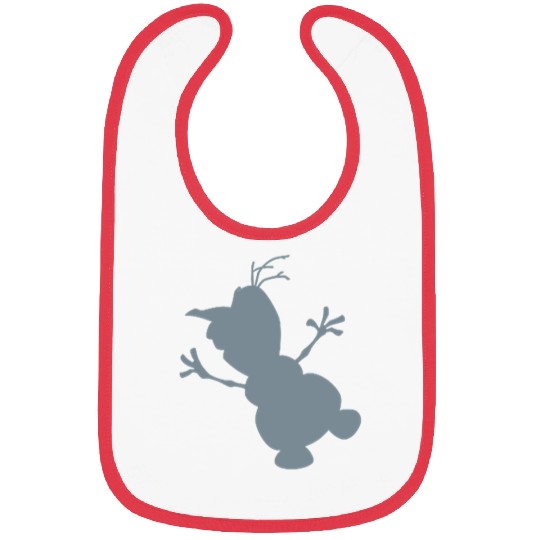 disney frozenss Pocket Olaf Silhouette Bibs