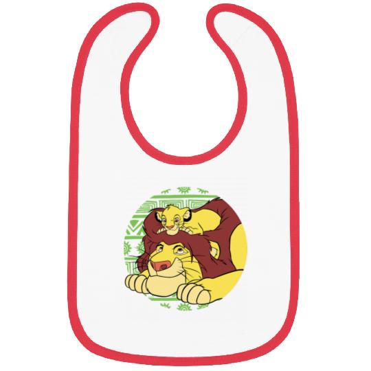 Disney The Lion King 30th Anniversary Mufasa & Simba Retro Bibs