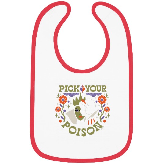 Disney Princess Snow White and Evil Queen Pick Your Poison Bibs