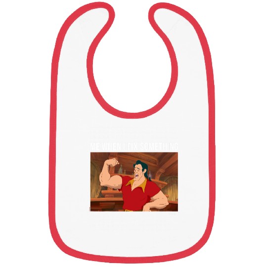 Disney Princess - Gaston When I Fix Something Bibs