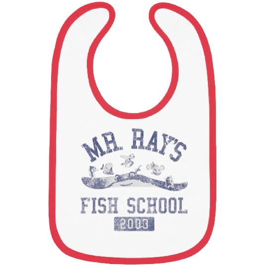 Disneyss Pixars Finding Nemo Mr Rays Fish School 2003 Poster Bibs