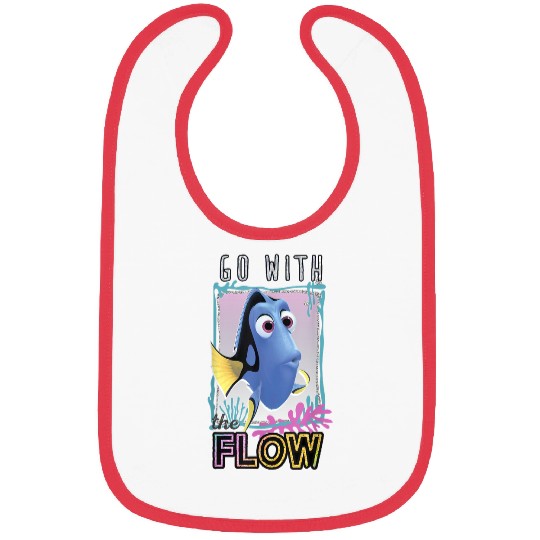 Disneyss Pixars Finding Dory Go With The Flow Glittery Frame Bibs