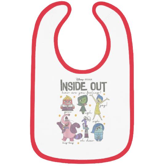 Disneyss Pixars Inside Out How Are You Feeling Group shots Bibs