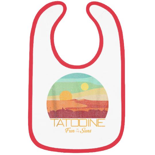 Star Warss Tatooine Postcard Fun In The Sun Vintages Disneyss+ Bibs