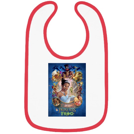 Disneyss Princess And The Frog Poster Bibs