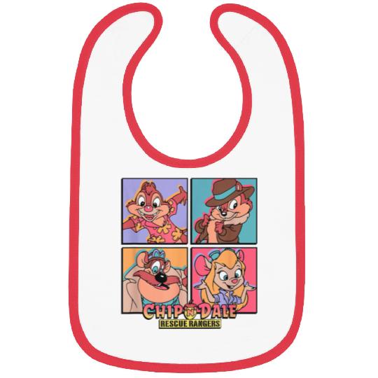 Disneyss Chip 'n' Dale Rescue Rangers Character Panels Bibs
