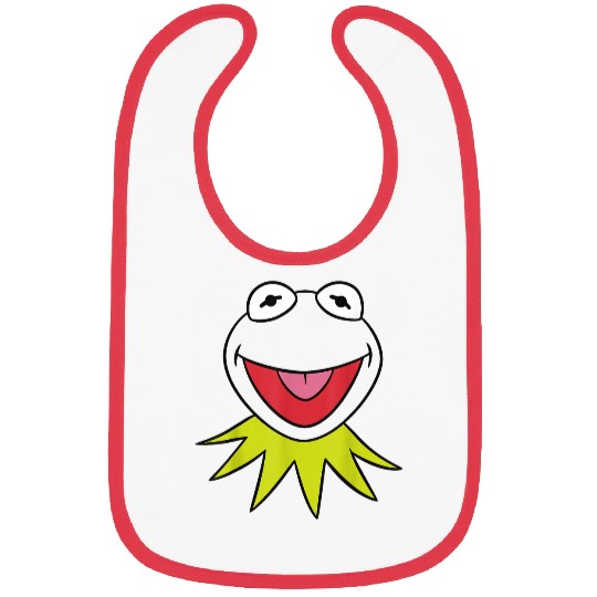 Disneyss The Muppets Kermit Big Faces Vintages Portrait Bibs