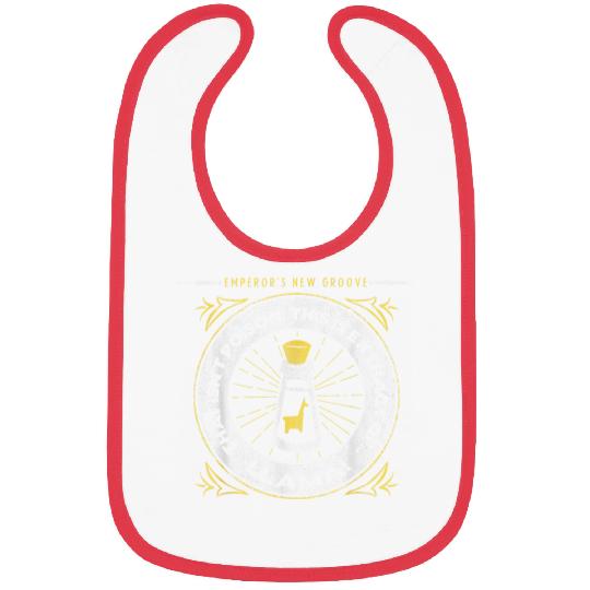 Disneyss Emperors New Groove Extract Of Llama Logo Bibs