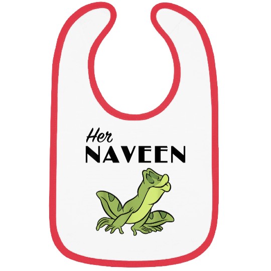 Disneyss Princess And The Frog Her Naveen Graphic Bibs