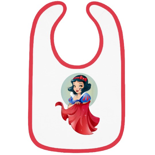 Disneyss Snow White Stylized Bibs