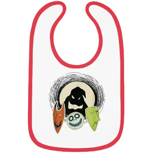 Disneyss The Nightmare Before Christmas Oogie Boogie Friends Bibs