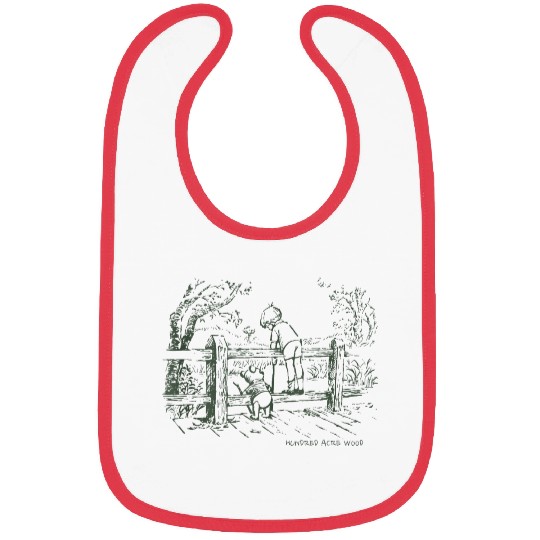 Disney Winnie The Pooh And Christopher Robin Bibs