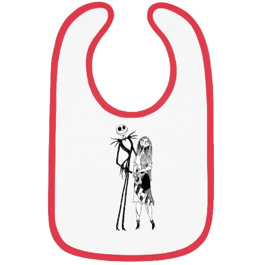 Disneyss Nightmare Before Christmas Proud Jack And Sally Bibs