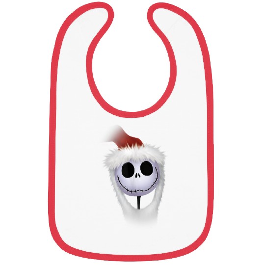 Disneyss Santa Jack Skellington Holiday Bibs