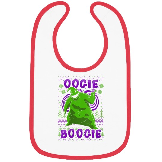 Disneyss Nightmare Before Christmas Oogie Boogie Ugly Sweater Bibs
