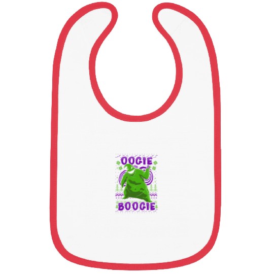 Disneyss Nightmare Before Christmas Oogie Boogie Ugly Sweater Bibs