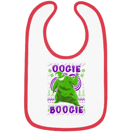 Disneyss Nightmare Before Christmas Oogie Boogie Ugly Sweater Bibs
