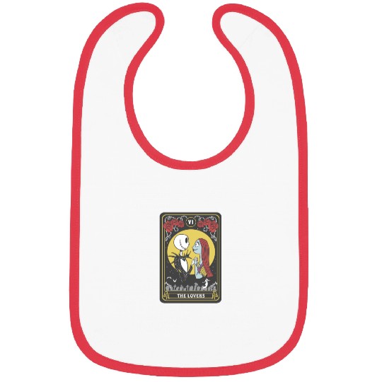 Disneyss The Nightmare Before Christmas Jack Sally Lovers Bibs