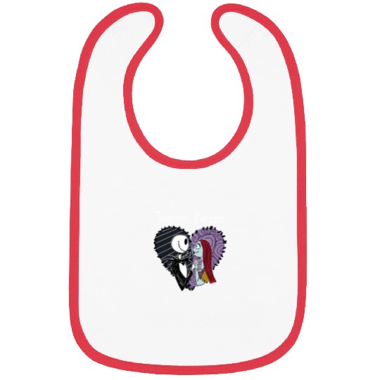 Disneyss The Nightmare Before Christmas Jack Sally Together Bibs