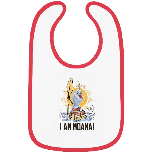 Disney Olaf Presents Moana Costume Sketch Bibs