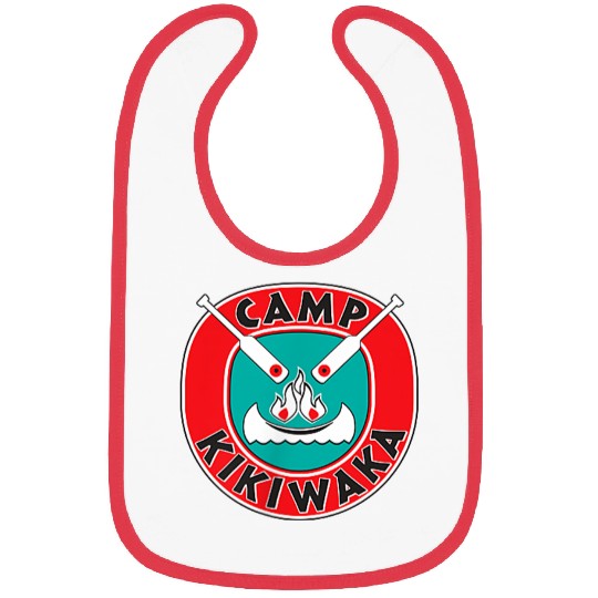 Disneyss Channel Bunk'd Camp Kikiwaka Small Print Bibs