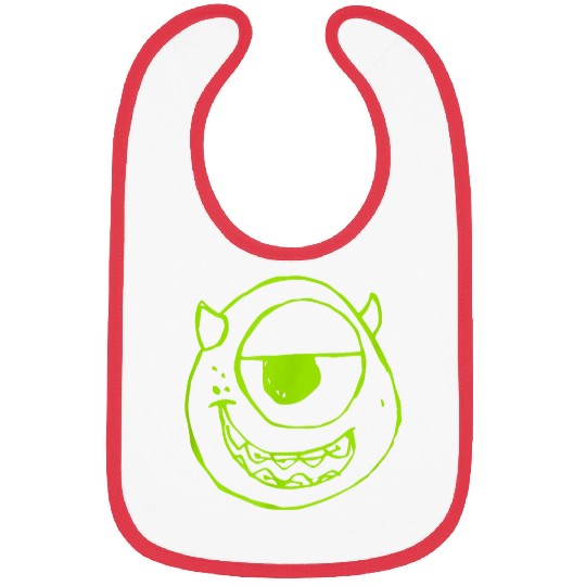 Disneyss Pixars Monsters University Mike Green Sketch Bibs