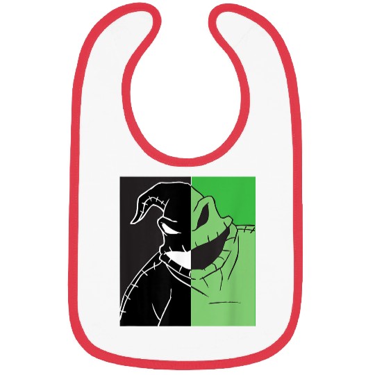 Disneyss The Nightmare Before Christmas Oogie Boogie Split Bibs