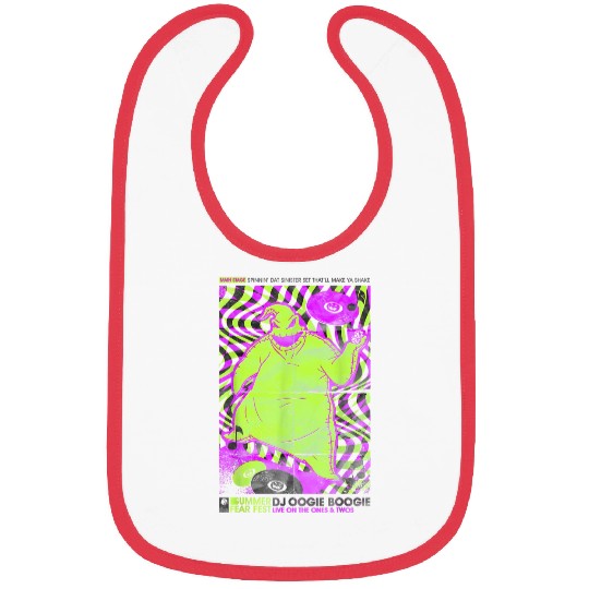 Disneyss The Nightmare Before Christmas Dj Oogie Boogie Poster Bibs