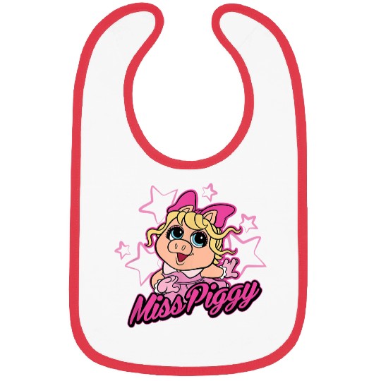 Disneyss Muppet Babies Miss Piggy Bibs