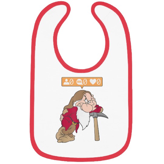 Disneyss Snow White The Seven Dwarfs Grumpy Doesn't Like Bibs