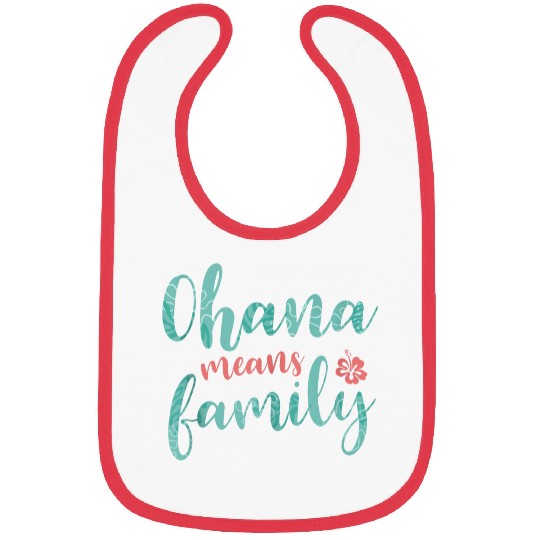 Disneyss Lilo Stitch Ohana Means Family Bibs