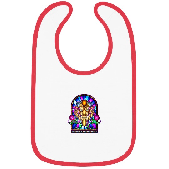 Disneyss Beauty And The Beast Stained Glass Window Bibs
