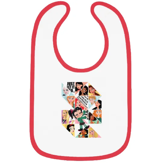 Disney WreckIt Ralph Vanellope Presents Disney P Bibs