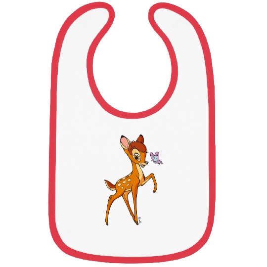 Disney Bambi Young Bambi Classic Cute Happy Pose Bibs