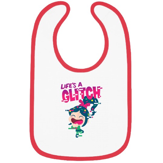 Disney Ralph Breaks the Internet Vanellope Glitc Bibs
