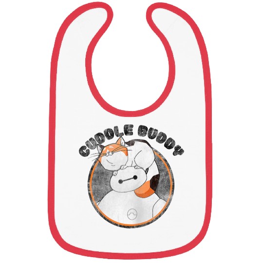 Disneyss Big Hero 6 Baymax Mochi Cuddle Buddy Distressed Bibs
