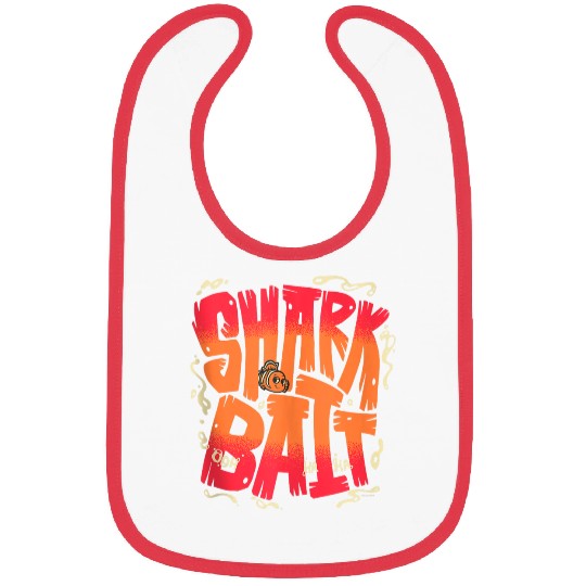 Disneyss And Pixarss Finding Nemo Sharkbait Shark Bait Nemo Bibs